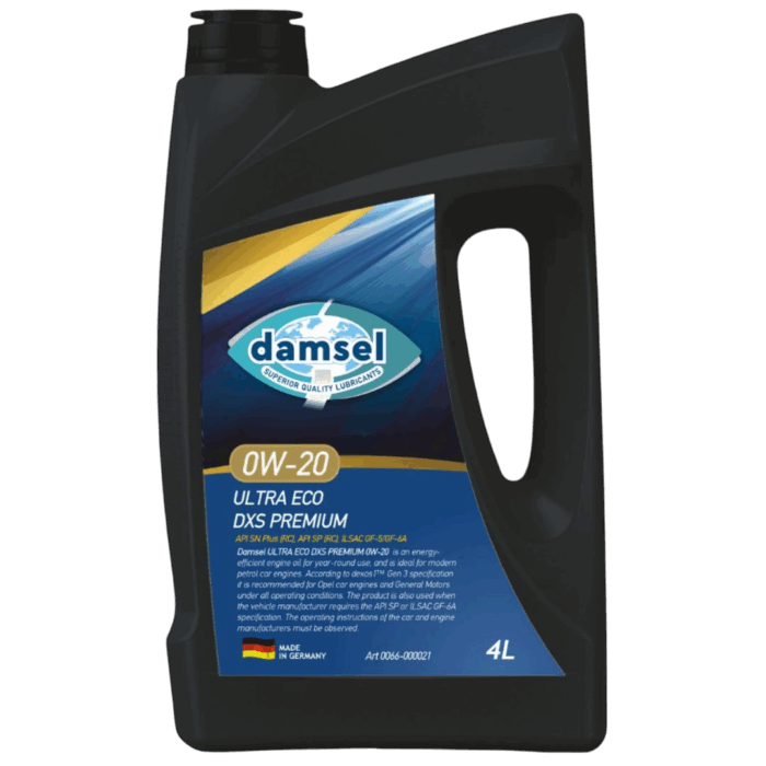 DAMSEL 0W-20 ULTRA ECO DXS PREMIUM DAMSEL 0W-20 ULTRA ECO DXS PREMIUM