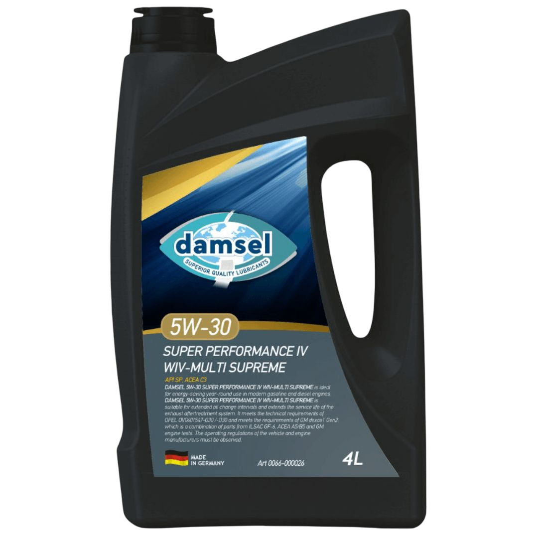 DAMSEL 5W-30 SUPER PERFORMANCE IV WIV-MULTI SUPREME