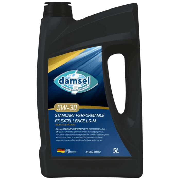 DAMSEL 5W-30 STANDART PERFORMANCE FS EXCELLENCE LS-M DAMSEL 5W-30 STANDART PERFORMANCE FS EXCELLENCE LS-M