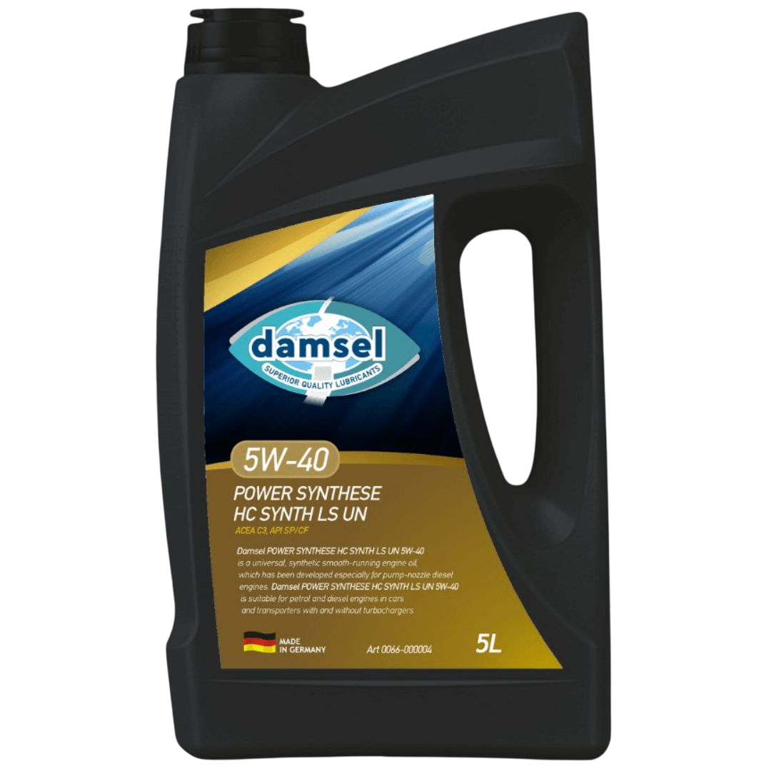 DAMSEL 5W-40 POWER SYNTHESE HC SYNTH LS UN