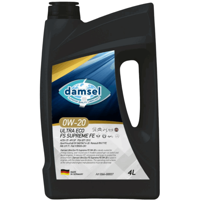 DAMSEL 0W-20 ULTRA ECO FS SUPREME FE DAMSEL 0W-20 ULTRA ECO FS SUPREME FE - Image 1