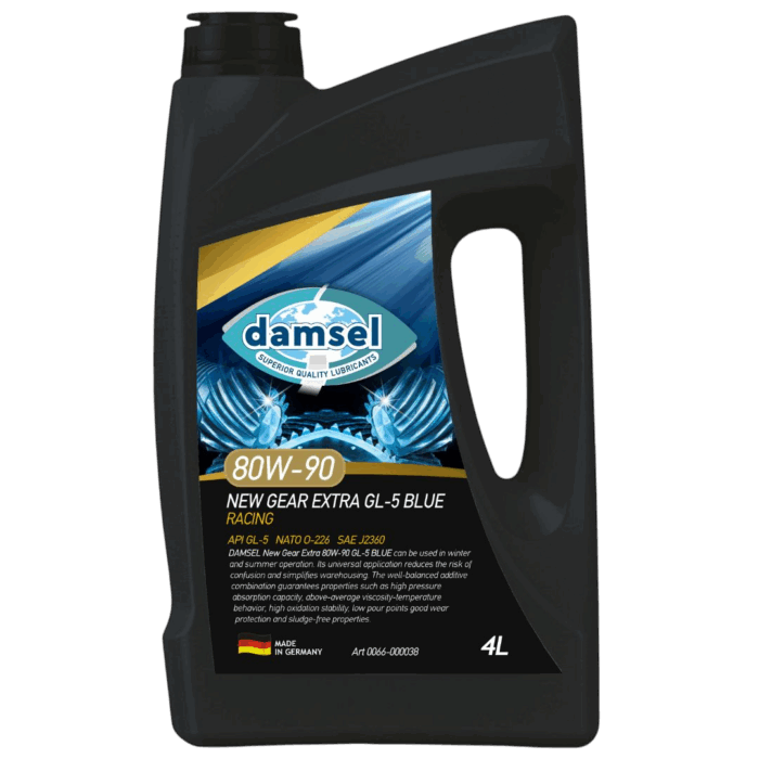 DAMSEL NEW GEAR EXTRA 80W-90 GL-5 BLUE DAMSEL NEW GEAR EXTRA 80W-90 GL-5 BLUE