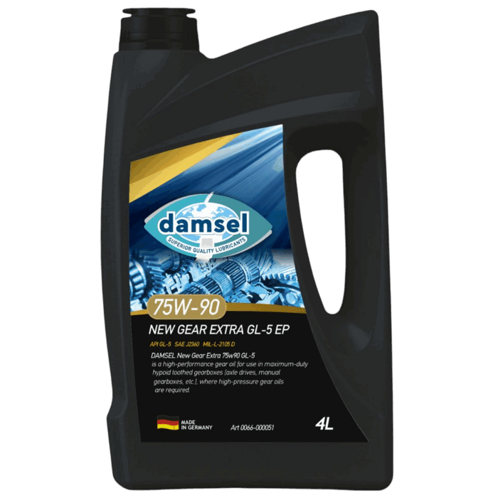 DAMSEL NEW GEAR EXTRA 75W-90 GL-5 DAMSEL NEW GEAR EXTRA 75W-90 GL-5