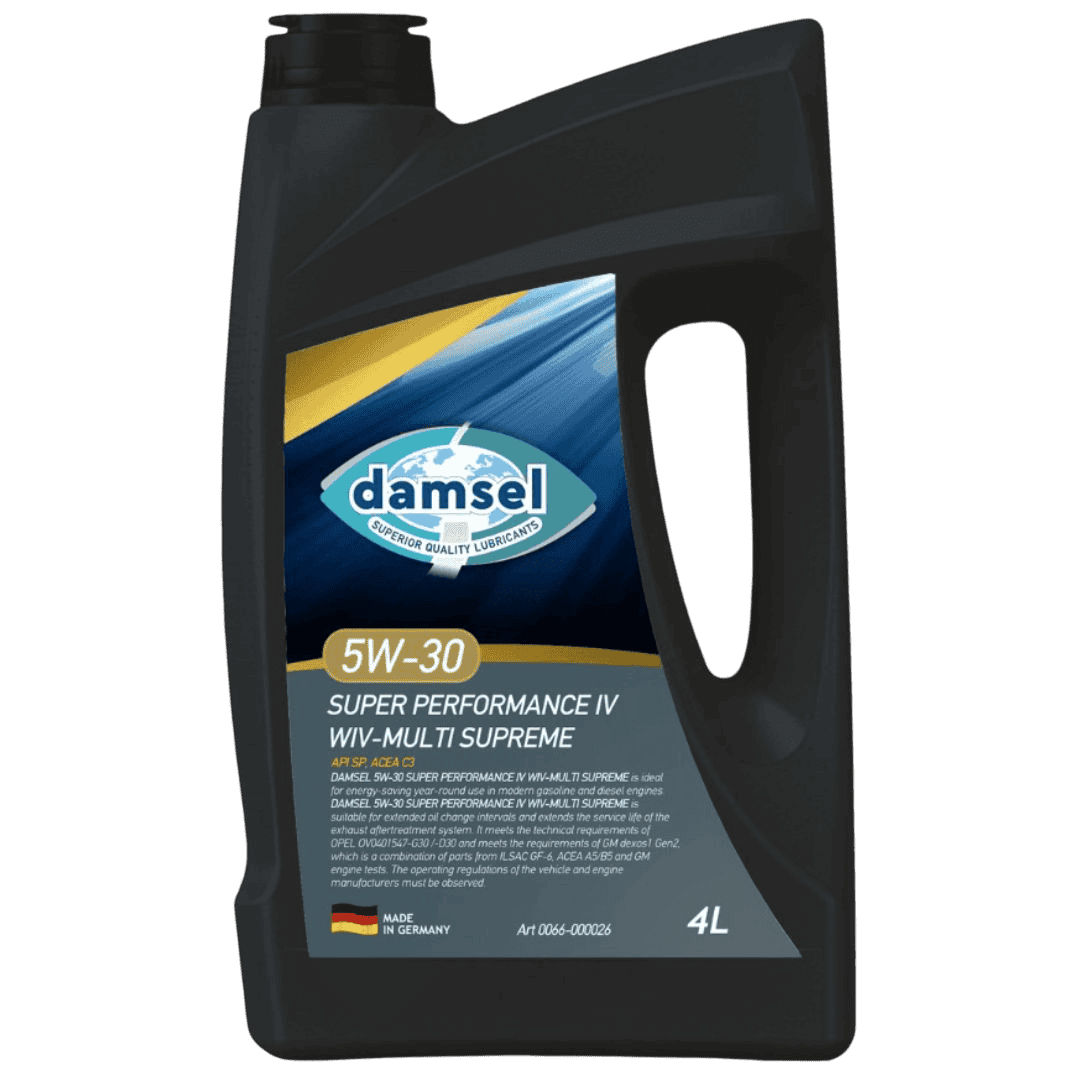 DAMSEL 5W-30 SUPER PERFORMANCE IV WIV-MULTI SUPREME